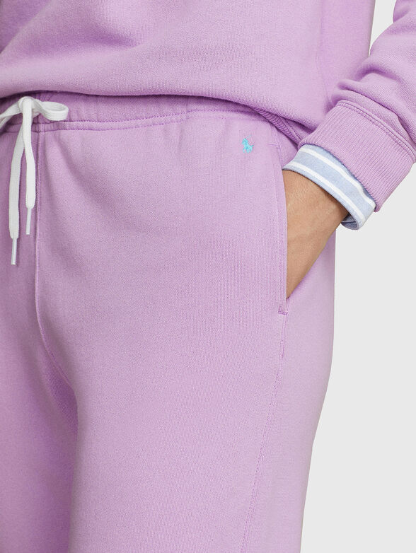 ATHLETIC purple sports trousers  - 2