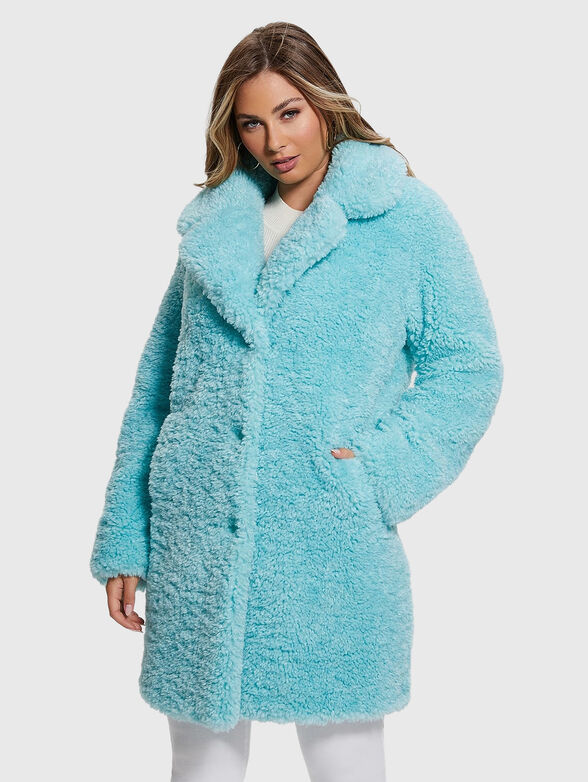 NIVES coat in blue color - 1