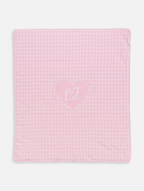 Pink cotton blanket  - 1