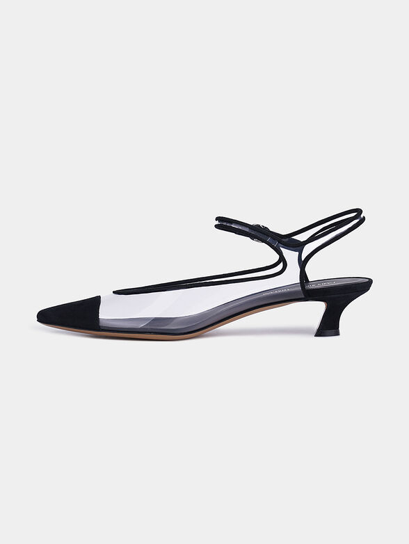 Shoes with transparent panels - 4