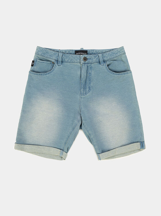 Shorts with washed effect - 1