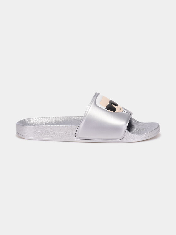 IKONIK Slides with contrasting logo - 1