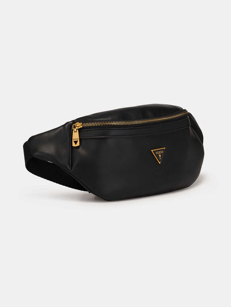 Waist bag with triangular logo - 3
