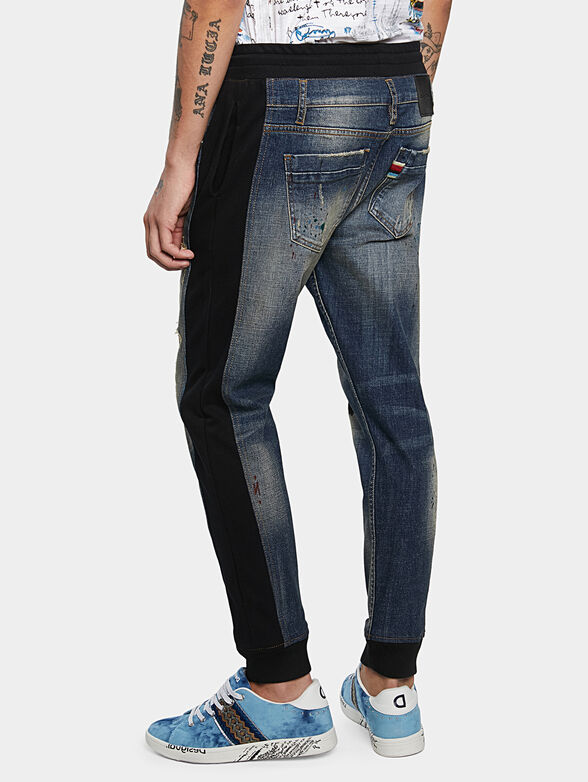 Jeans with textile details - 3