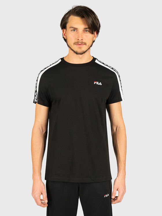 THANOS Cotton T-shirt in black color - 1