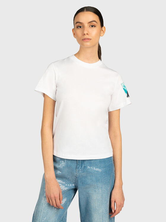 Λεύκο μπλουζάκι  - 1
