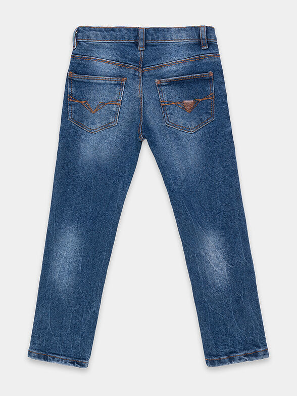 Slim blue jeans - 2