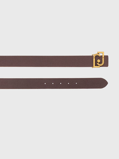 Double-face belt with logo buckle - 5