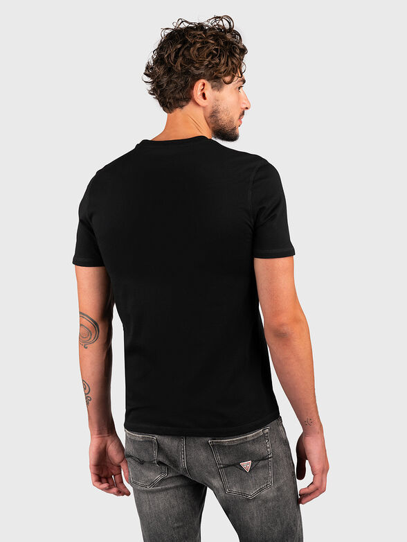 Cotton T-shirt with embroidered logo - 3
