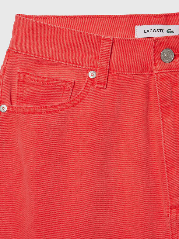 Red jeans - 2