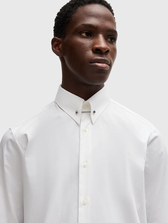 White cotton shirt - 3