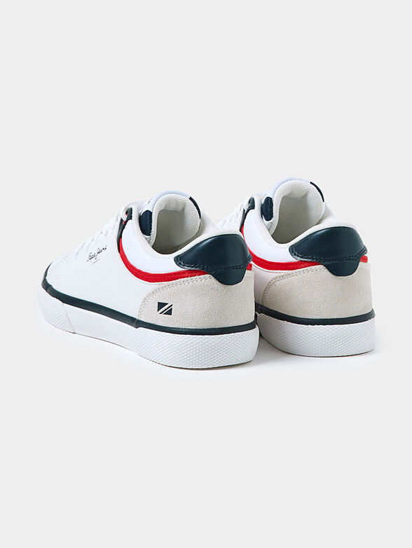 KENTON CLASS white sports shoes - 2