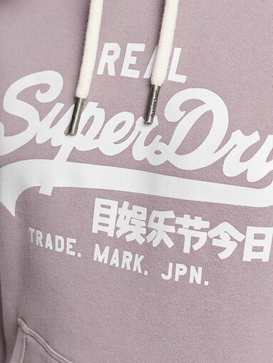 VINTAGE LOGO hooded sweatshirt - 4