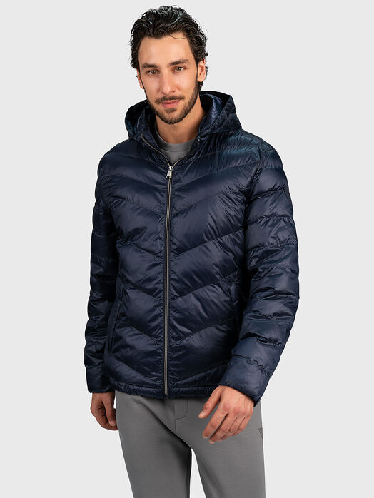Black padded jacket