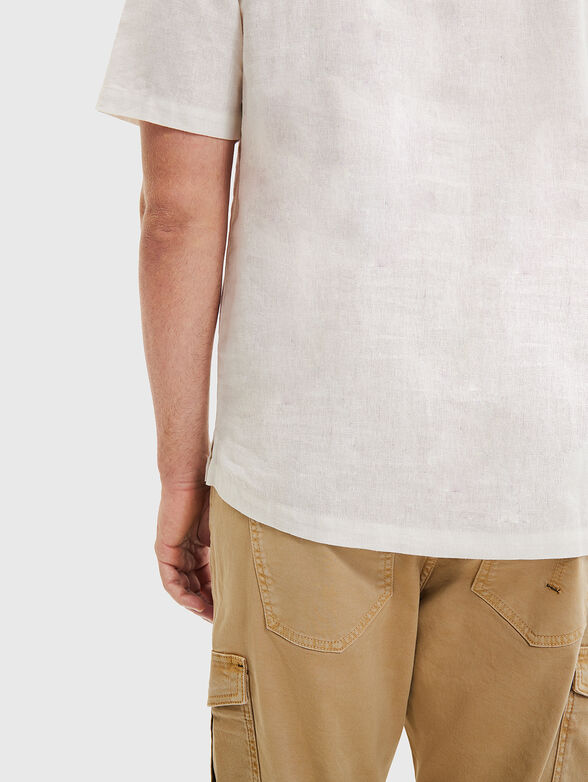  AL AMOR shirt with short sleeves and contrasting print - 3