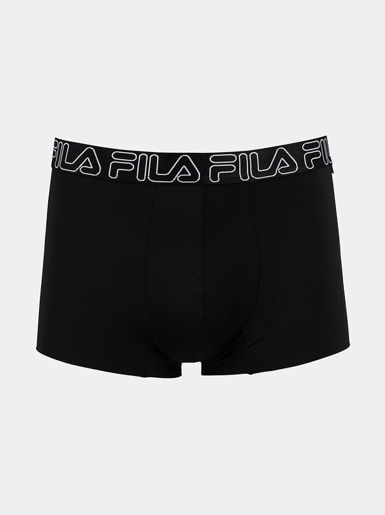 Black trunks with accent logo - 1