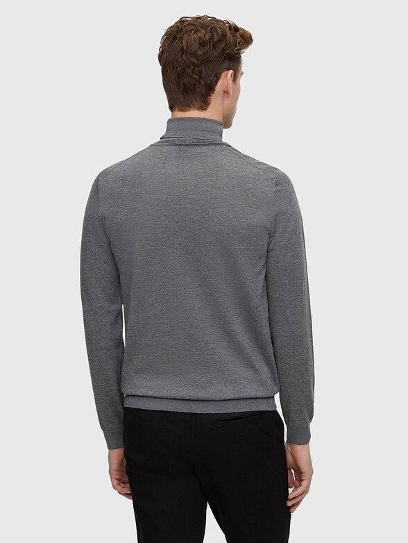 MUSSO-P wool sweater with turtleneck  - 3