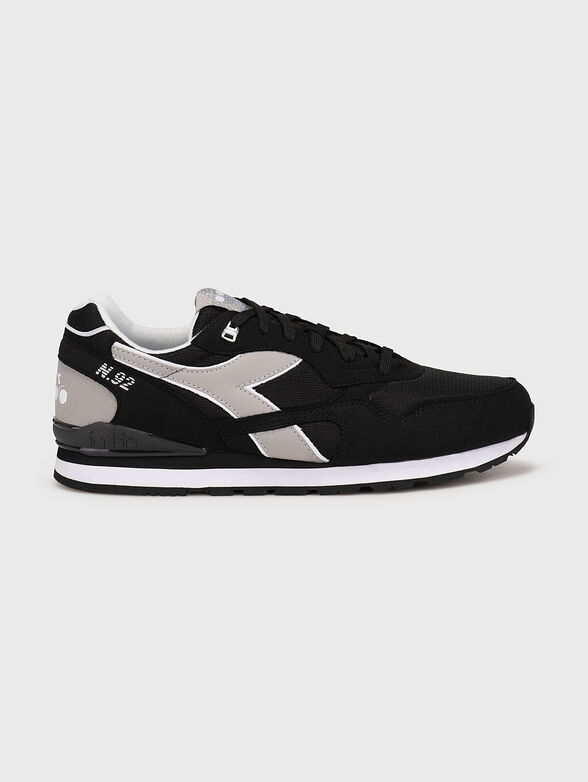 N.92 black sports shoes - 1