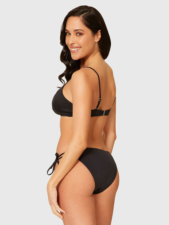 ESSENTIALS swimsuit bottom with accent lacing - 2