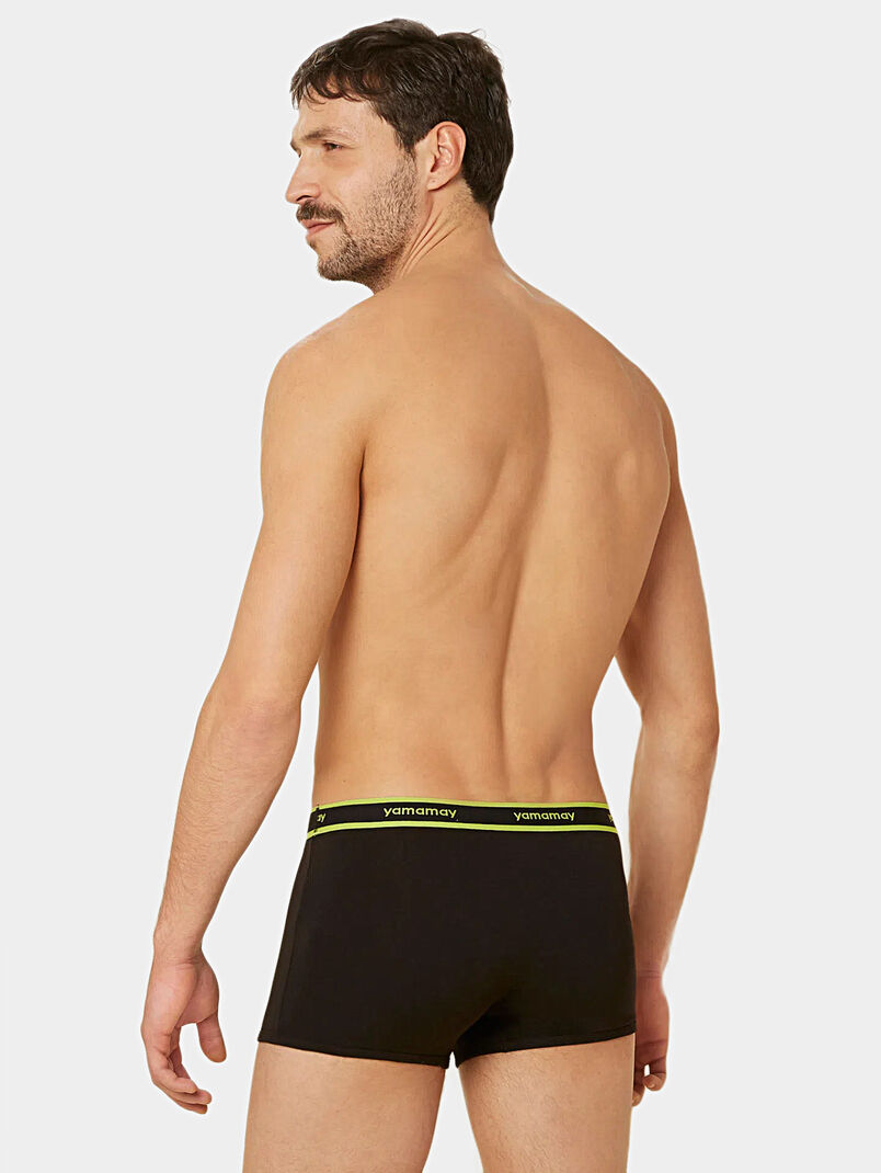 NEW FASHION COLOR black trunks - 3