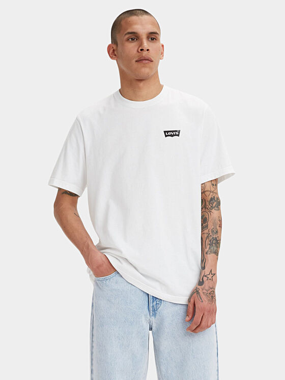 Λευκό μπλουζάκι Levi's® με λογότυπο - 1