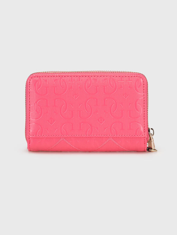 CADDIE wallet with quilted effect in beige color - 2