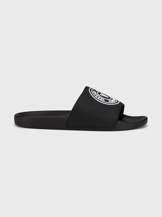 FONDO SLIDE slippers with logo print - 1