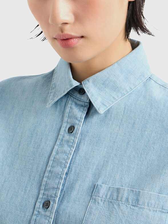 Short sleeve shirt with logo detail - 3