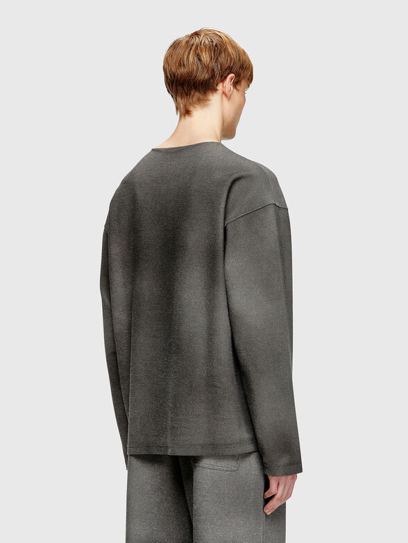 S-RUBEN sweatshirt with ribbed details - 3