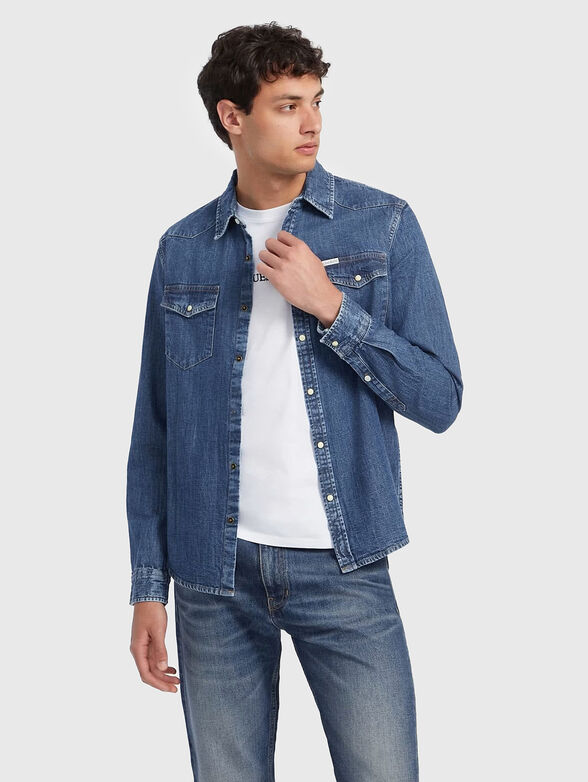 Denim shirt - 0
