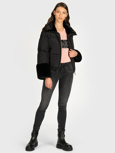 Skinny jeans with studs and crystals - 5