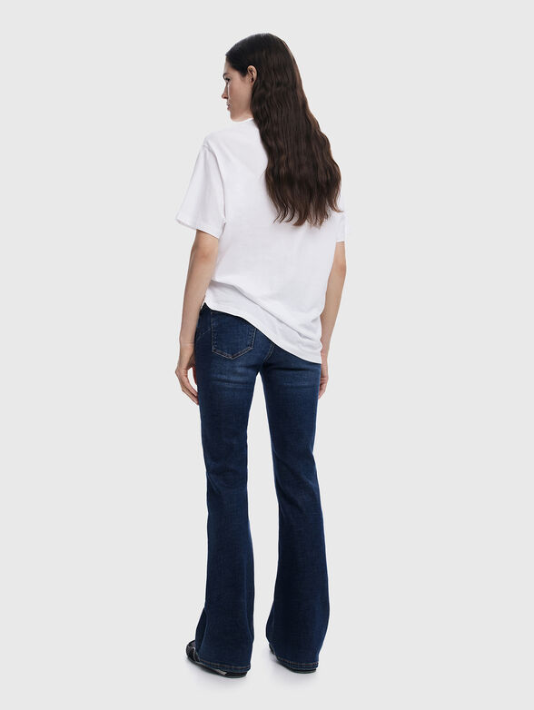 White T-shirt with print - 2