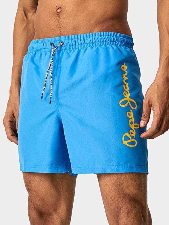 RODD beach shorts contrasting ties - 3
