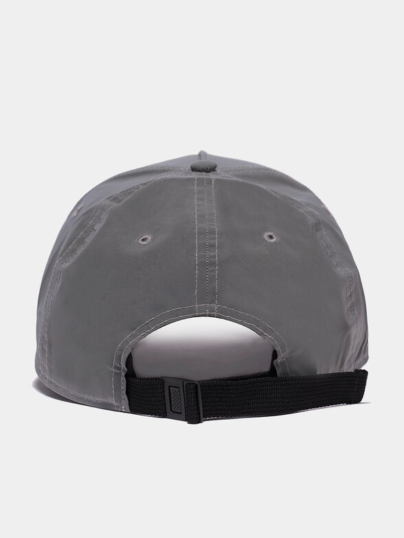 Unisex grey baseball hat with logo - 2