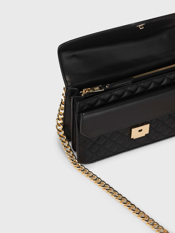 Crossbody bag with quilted effect  - 6
