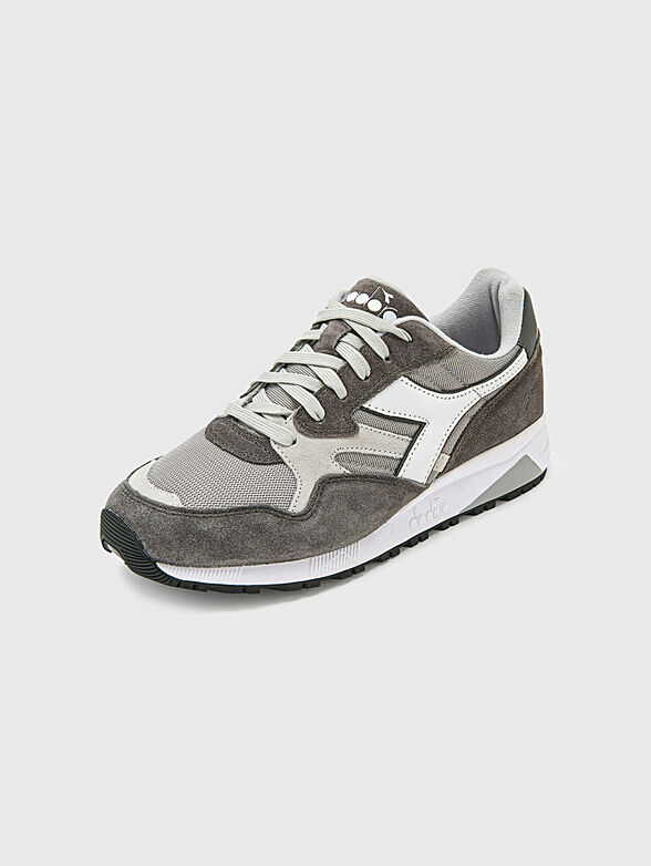 N902 blue sports shoes with contrasting logo - 2
