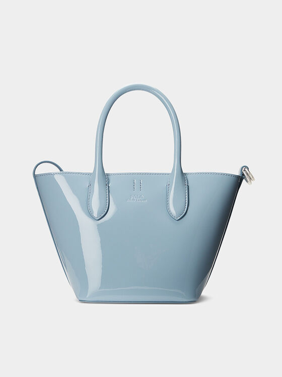 Small shopper bag in light blue color - 1