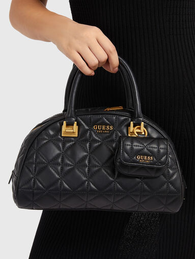 MILDRED handbag with quilted effect - 3