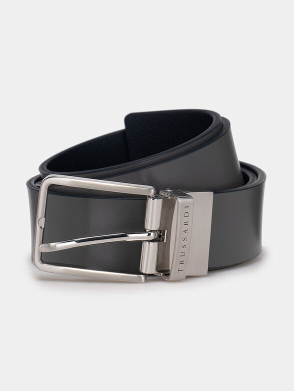 Reversible leather belt - 3