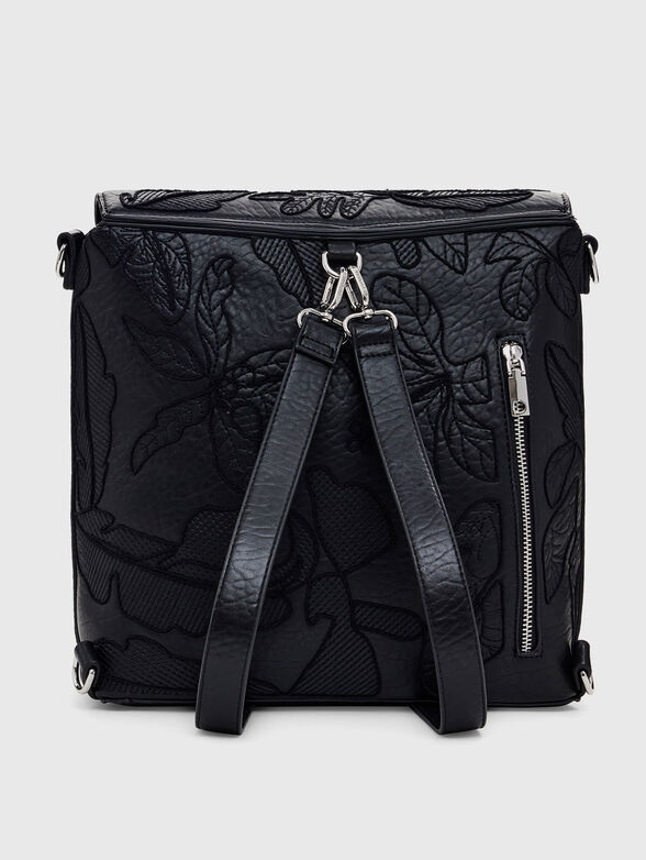 Backpack with floral embroidery - 2