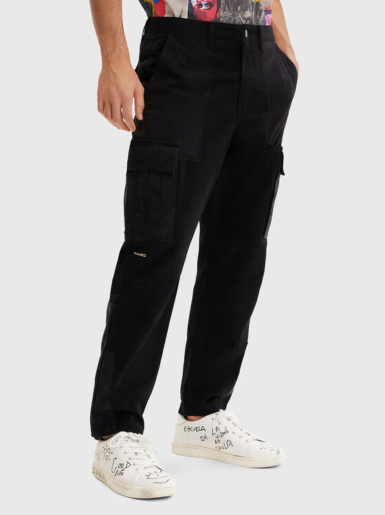 EMILIO black cargo pants  - 1