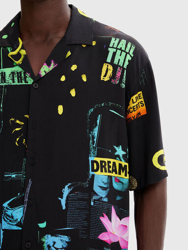 AUBREY shirt with multicolour print - 3
