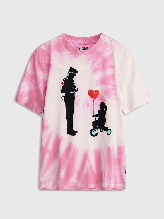 Μπλούζακι με στάμπα POLICE LOVE BALLOON - 1