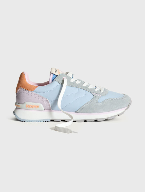 MYRA textile and suede sneakers - 1