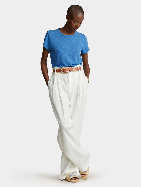 Linen T-shirt - 2