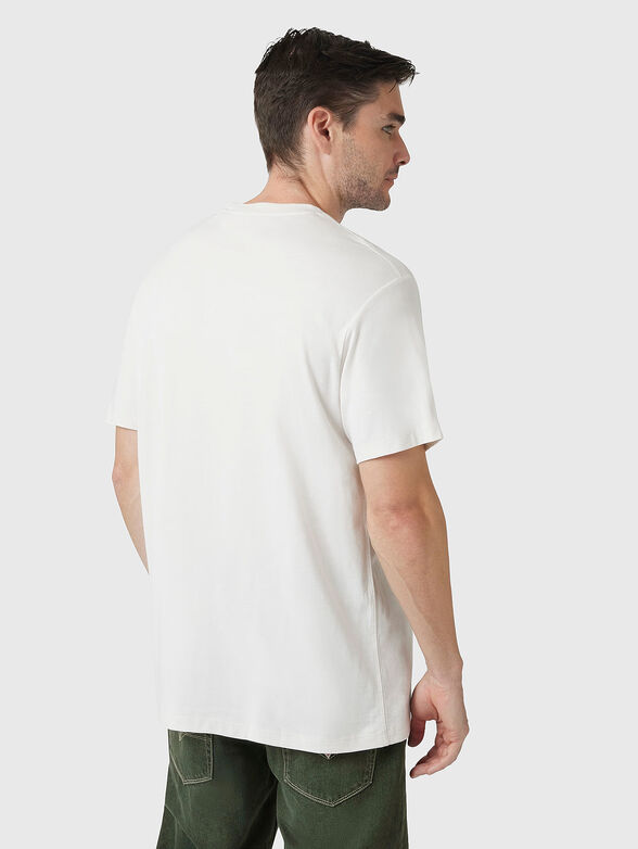 T-shirt with logo embroidery - 3