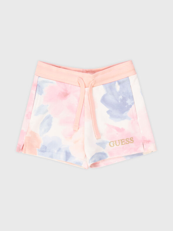 Floral print shorts - 1