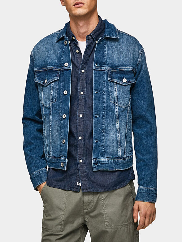 PINNER blue denim jacket - 1