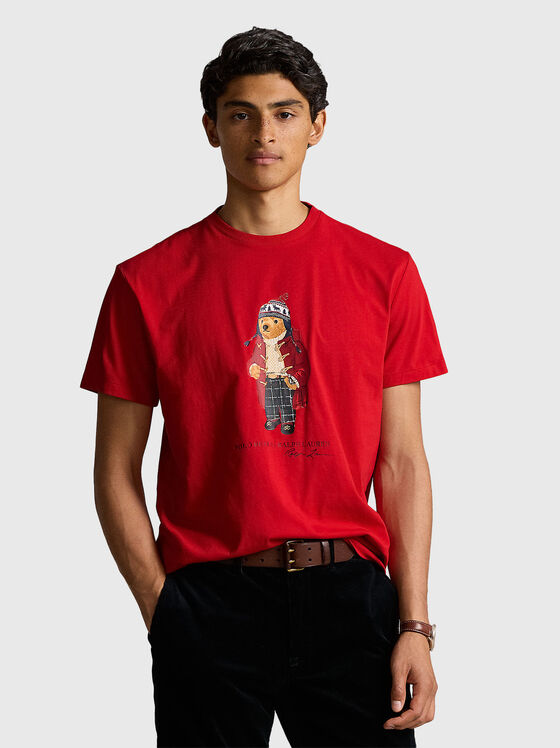 Μπλουζάκι με στάμπα  Polo Bear - 1