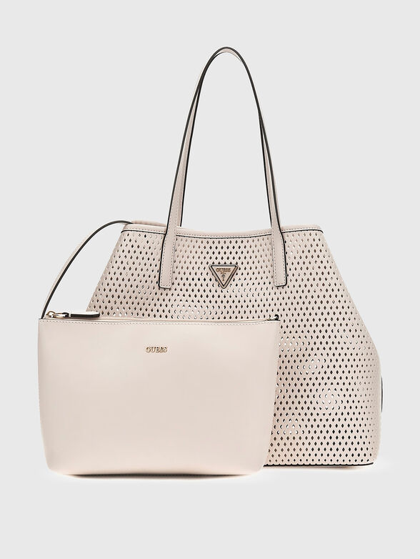 VIKKY tote bag with laser perforation - 2